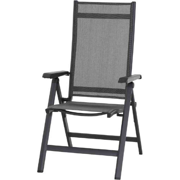 SIENA GARDEN Tesoro Klappsessel,matt anthrazit